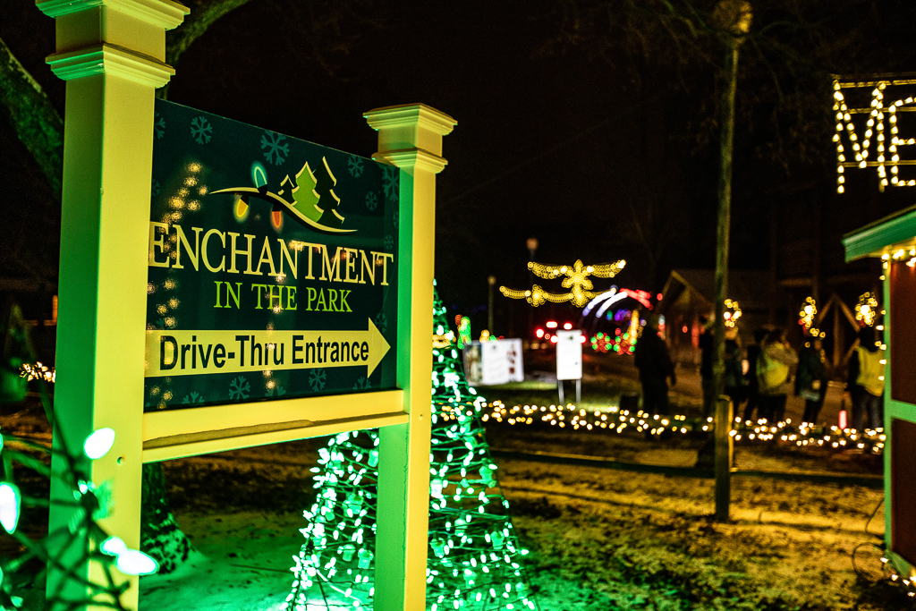 Drive-Thru Entrance sign
