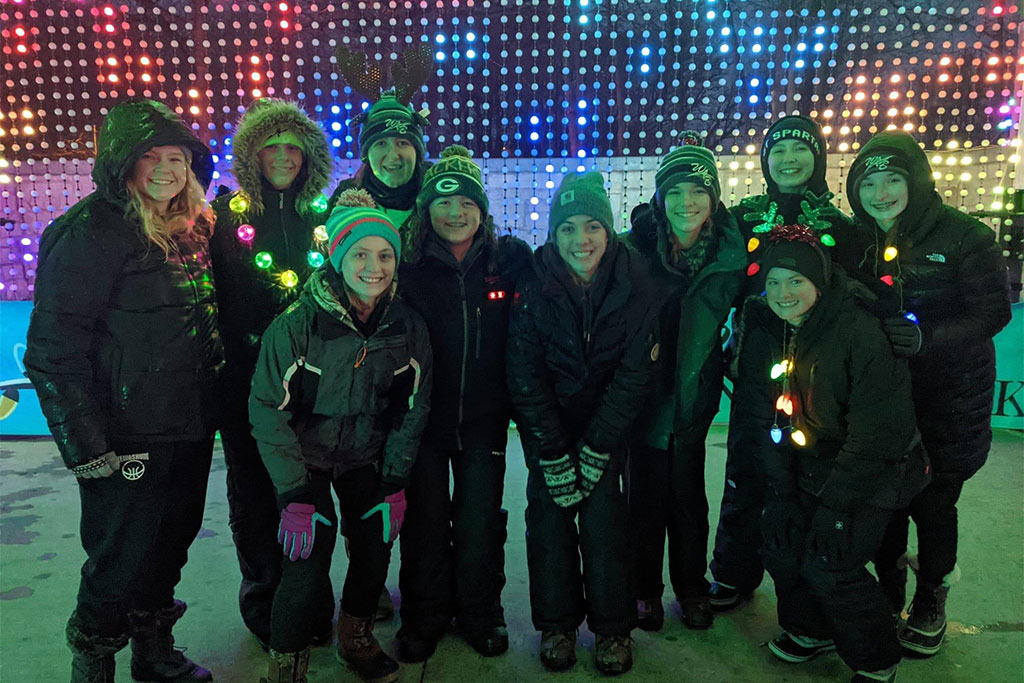 West Bend Lightning Softball team