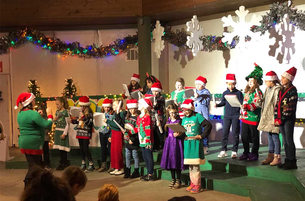 A children's choir