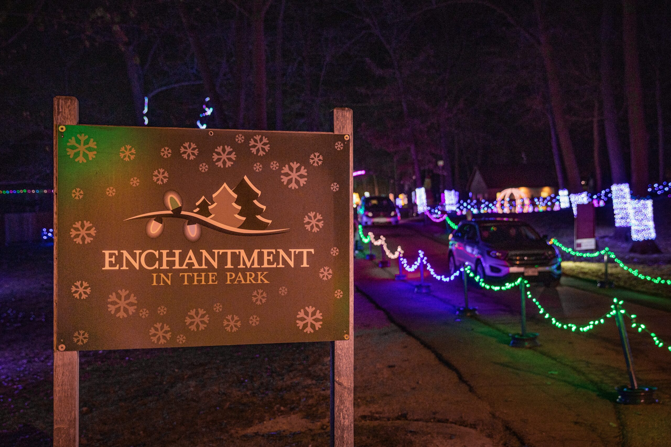 Enchantment in the Park Sign